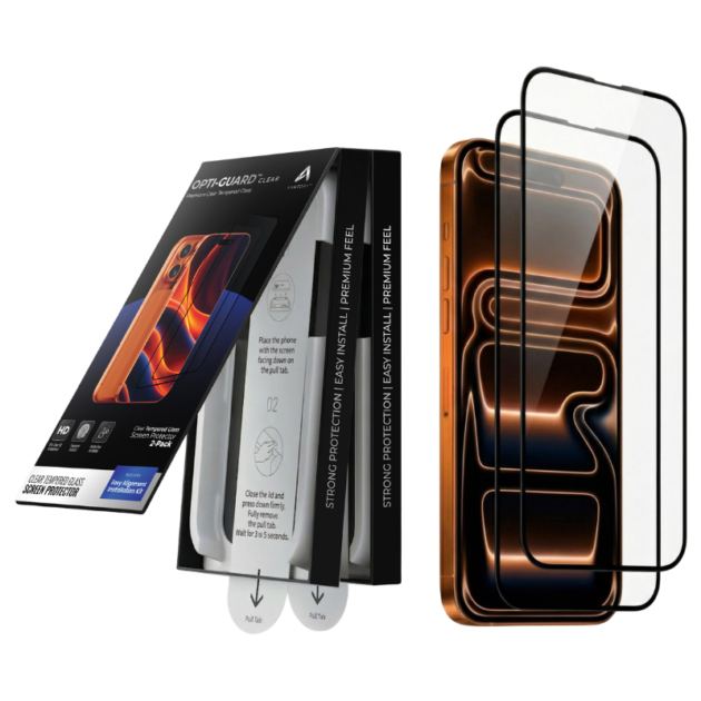 StealthX™ iPhone Screen Protector (2 Pack) – 9H HD Clear