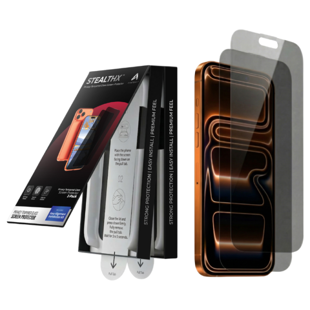 StealthX™ iPhone Screen Protector (2 Pack) – 9H HD Clear